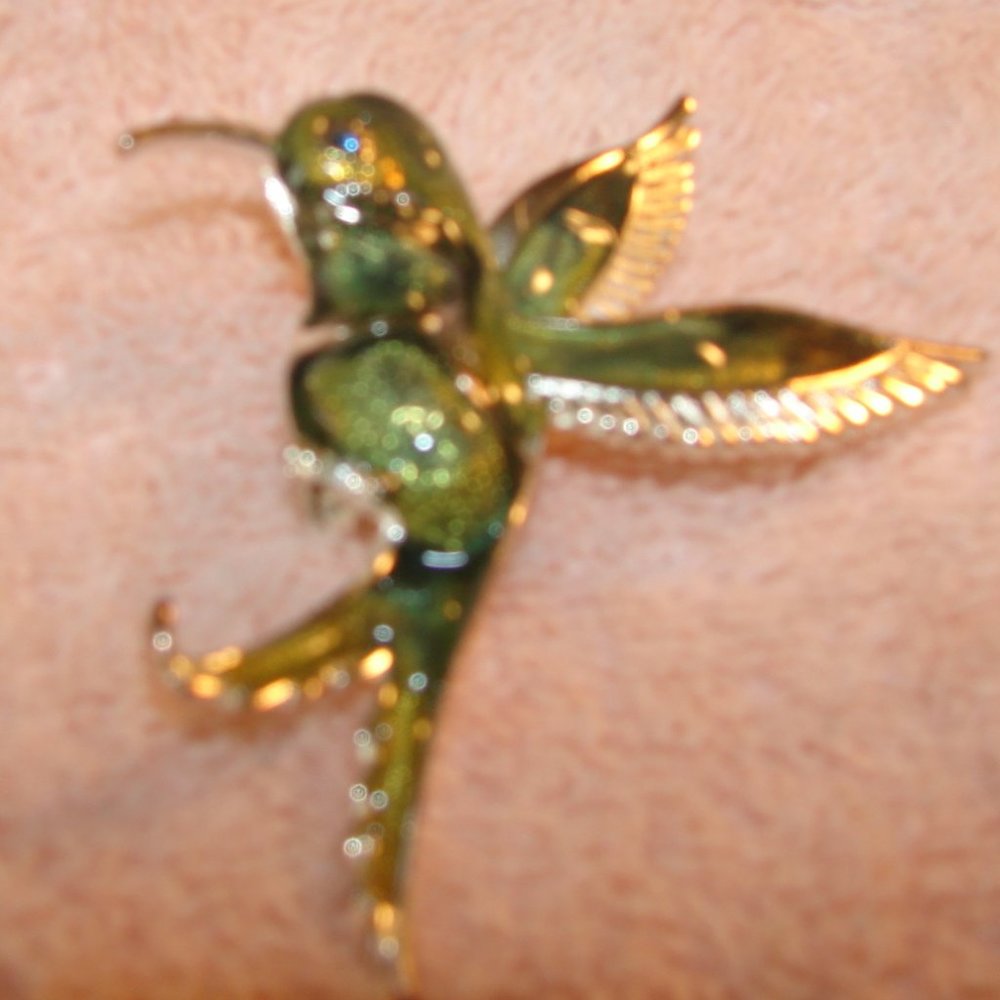 "K-31"Hummingbird Brooch